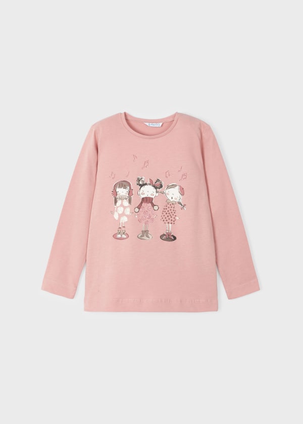 Camiseta m/l MAYORAL Ref. 13/4014/53 Nude