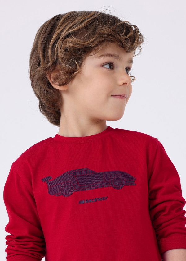 Playera estampada Better Cotton niño MAYORAL Ref. 13-04018-047 Rojo