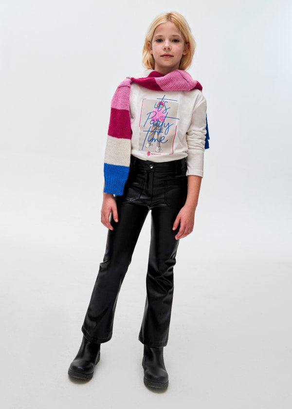 Camiseta m/l fotografica MAYORAL Ref. 13/7057/86 Crudo