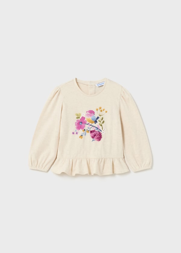 Playera holán Better Cotton bebé Ref. 13-02009-083 Lino Vig