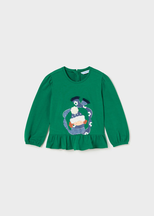 Playera holán Better Cotton bebé Ref. 13-02009-082 Pino