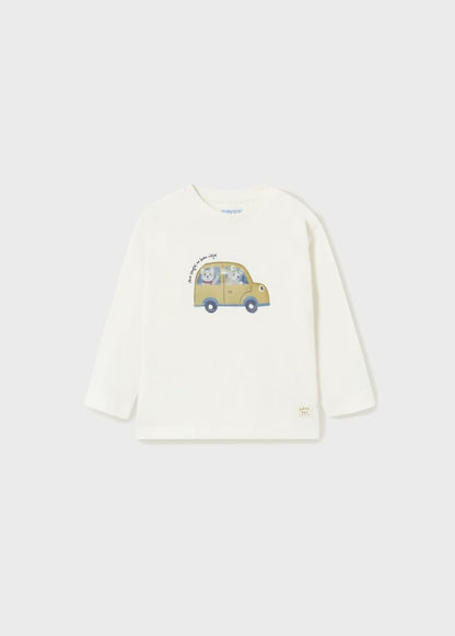 Playera interactiva oversize Better Cotton bebé  Ref. 13-02023-020