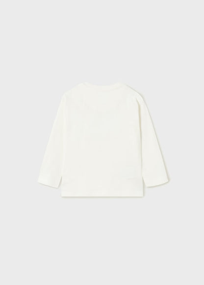 Playera interactiva oversize Better Cotton bebé  Ref. 13-02023-020
