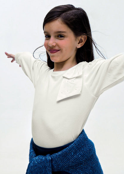 Playera moño Better Cotton chica  Ref. 13-07042-061 619.00 MXN