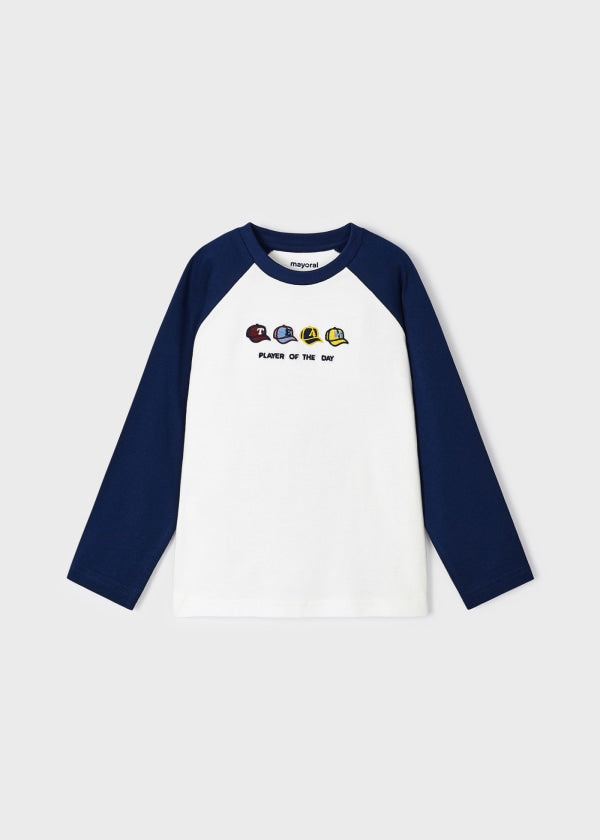 Playera ranglan Better Cotton niño MAYORAL Ref. 13-04024-068 Tinta