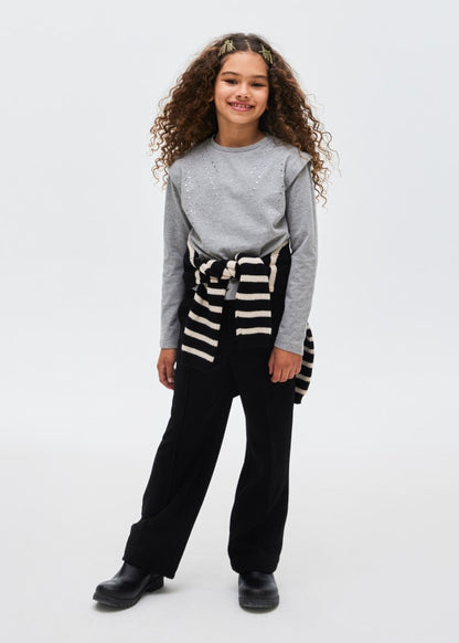 Playera tachuelas Better Cotton chica  Ref. 13-07055-015 Acero Vig