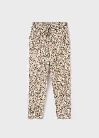 Pantalon Largo Fluido para chica MAYORAL Ref. 6573/42 Alga