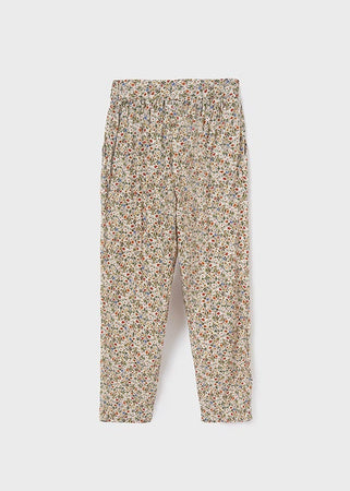 Pantalon Largo Fluido para chica MAYORAL Ref. 6573/42 Alga