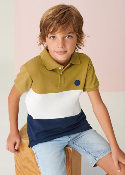 Camiseta Polo con estampado de algodón para chico NUKUTAVAKE Ref. 23/6105/44 Liana