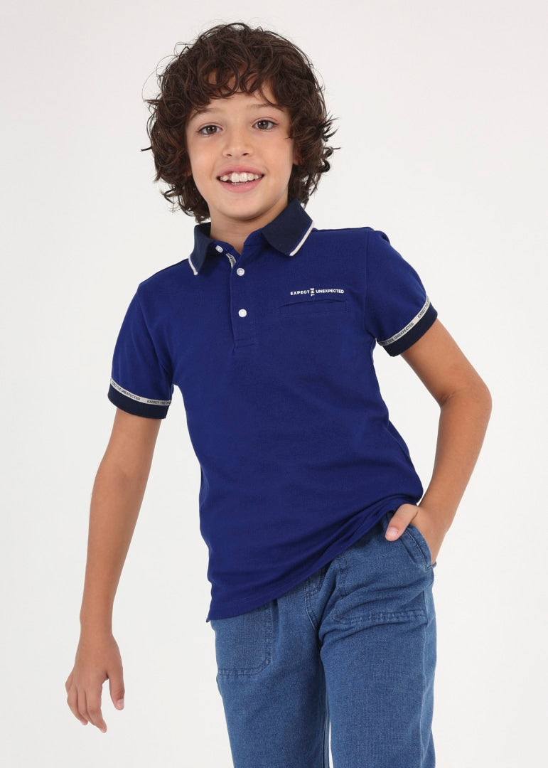 Camiseta Polo de algodón para chico NUKUTAVAKE Ref. 23/6102/29 Persia