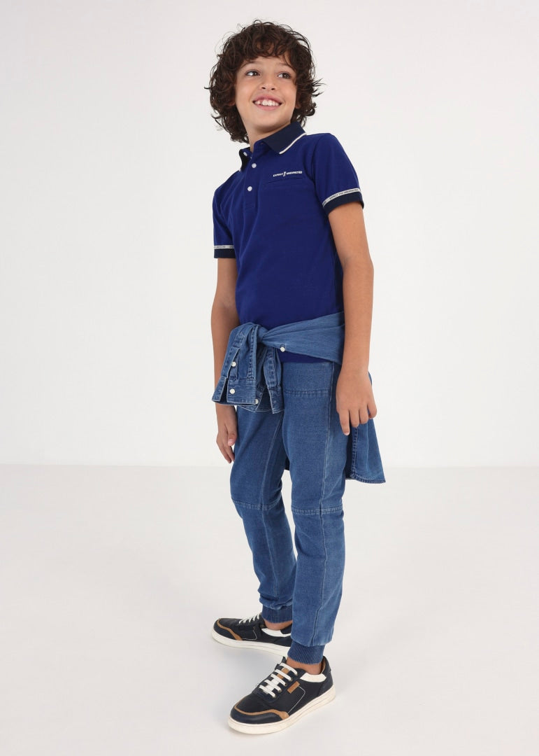Camiseta Polo de algodón para chico NUKUTAVAKE Ref. 23/6102/29 Persia