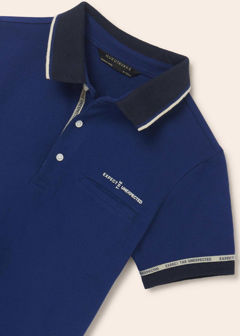 Camiseta Polo de algodón para chico NUKUTAVAKE Ref. 23/6102/29 Persia