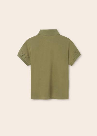 Camiseta Polo de algodón sostenible para chico NUKUTAVAKE Ref. 6107/54 Hoja
