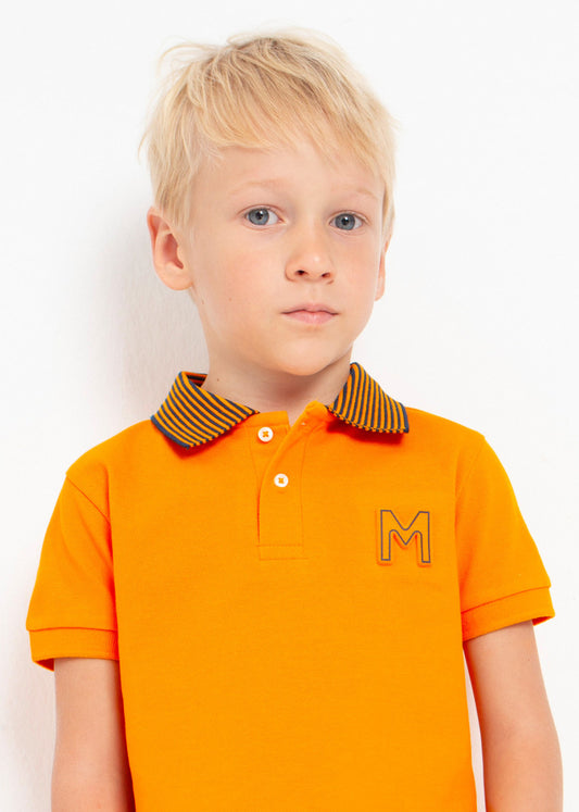 Polo de manga corta con algodón sostenible para niño Art. 23-03155-029 Mango