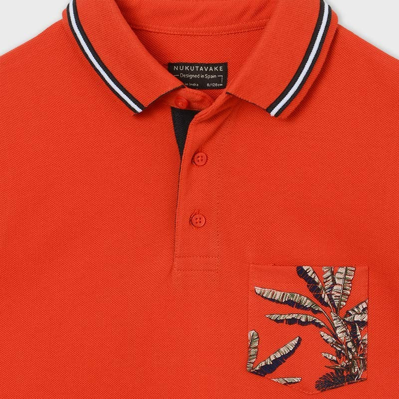 Camiseta Polo para chico NUKUTAVAKE Ref. 6108/87 Hibisco