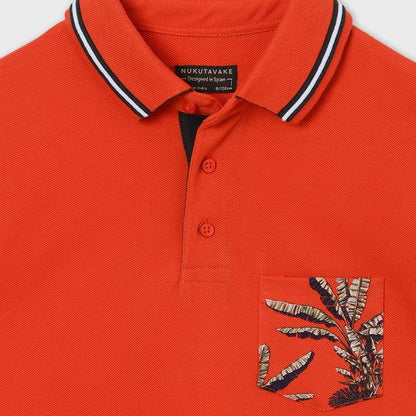 Camiseta Polo para chico NUKUTAVAKE Ref. 6108/87 Hibisco