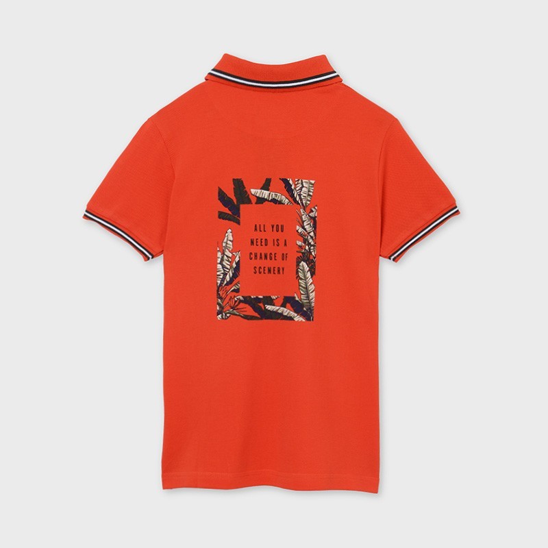 Camiseta Polo para chico NUKUTAVAKE Ref. 6108/87 Hibisco