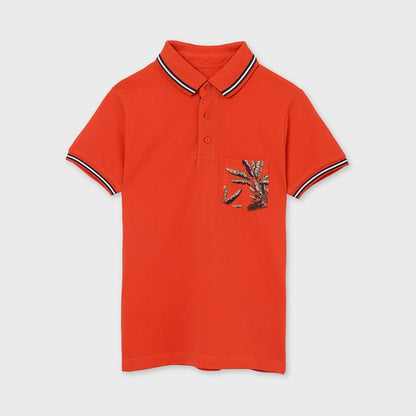 Camiseta Polo para chico NUKUTAVAKE Ref. 6108/87 Hibisco