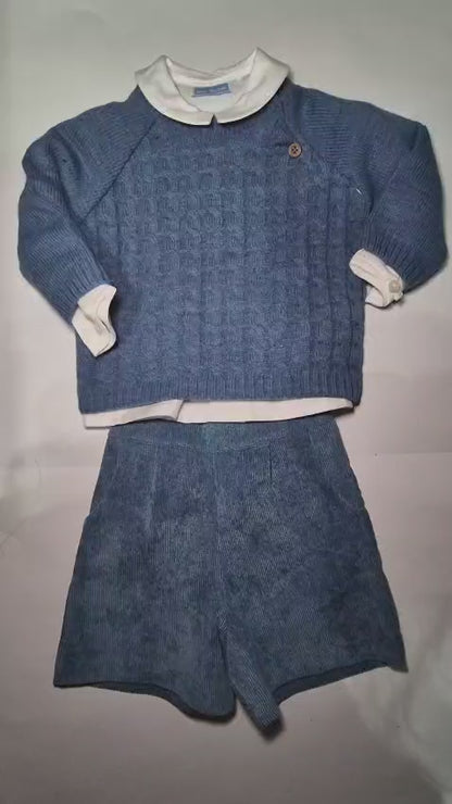 Conjunto 3 pzas de punto
