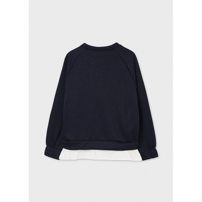 Pullover Faldon Popeli SKU 7424 Color Marino