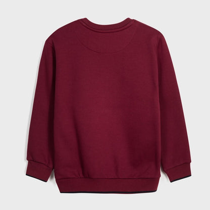 Pullover Bordado Sku 7461 Color Borgoña