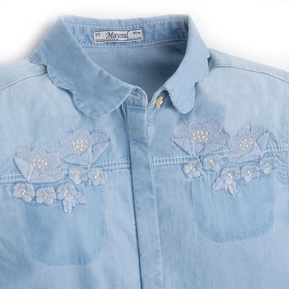 Camisa mezclilla para niña MAYORAL Ref. 3175/5 Tejano