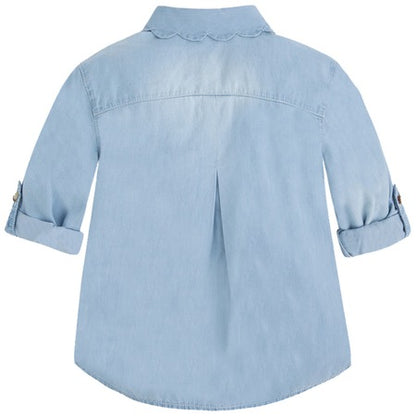 Camisa mezclilla para niña MAYORAL Ref. 3175/5 Tejano