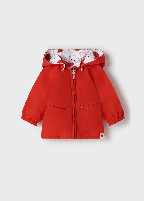 Rompevientos reversible para bebé niña MAYORAL MODELO 1491 Color 94 Red