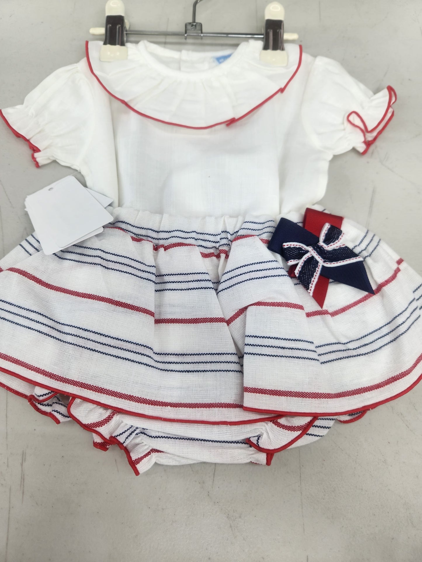 9316 conjunto 2pzas (camisa y falda con braguita)