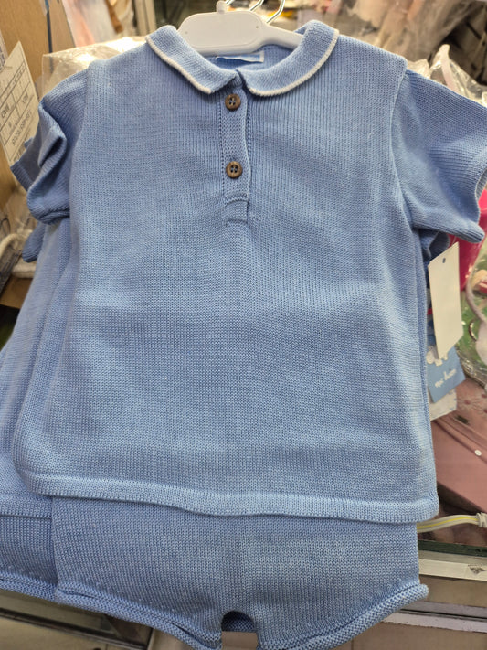 9223 Conjunto punto short 2pzas Macilusion