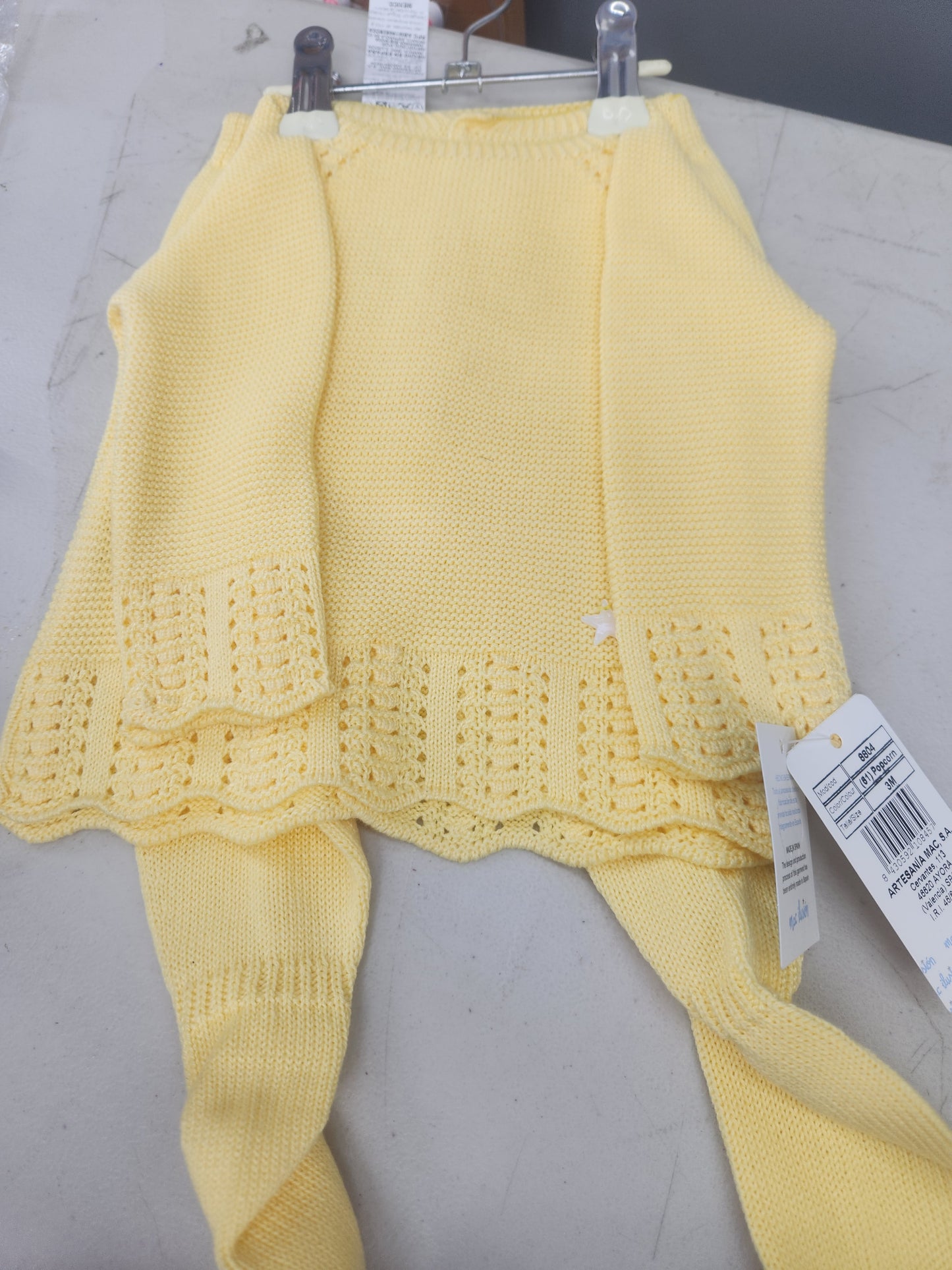 8804 Conjunto de punto 2 pzas( sueter y polaina)Macilusion