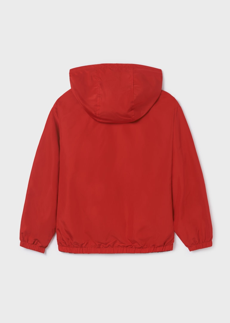 Rompevientos reversible con capucha para chico Art. 23-06454-058 Rojo