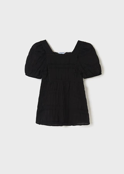 Blusa para chica MAYORAL Ref. 6122/76 Negro