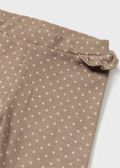 Set 2 leggings Better Cotton recién nacido  Ref. 13-02755-010 Topo Vig