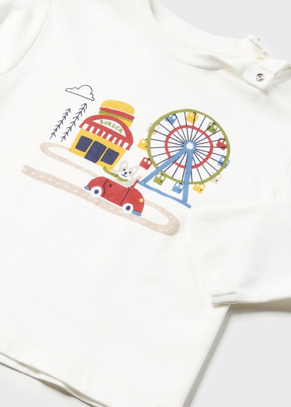 Set 2 playeras Better Cotton bebé  Ref. 13-02022-014 Azul