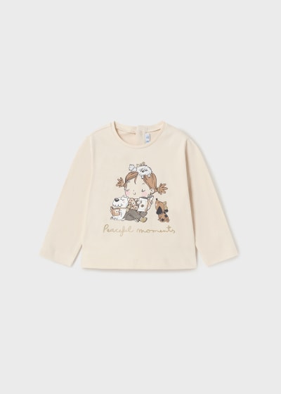 Set 2 playeras Better Cotton bebé Ref. 13-02011-095 Camel