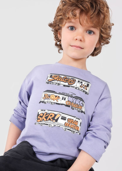 Set 2 playeras Better Cotton niño  Ref. 13-04034-032 Antracita