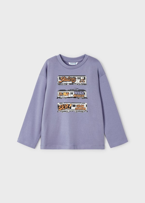 Set 2 playeras Better Cotton niño  Ref. 13-04034-032 Antracita