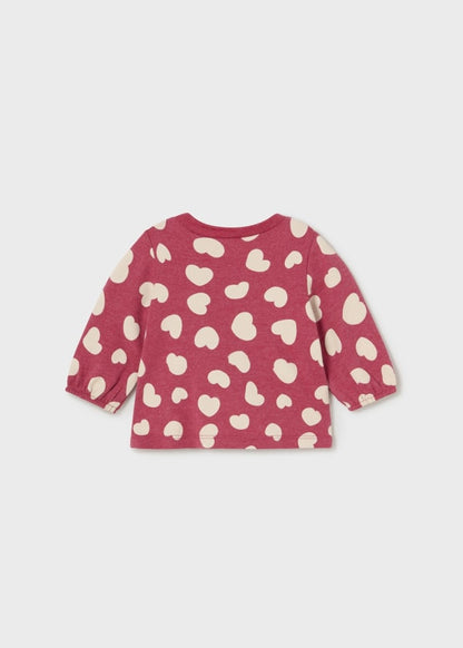 Set 2 playeras Better Cotton recién nacido Ref. 13-02002-059  Marsala vi