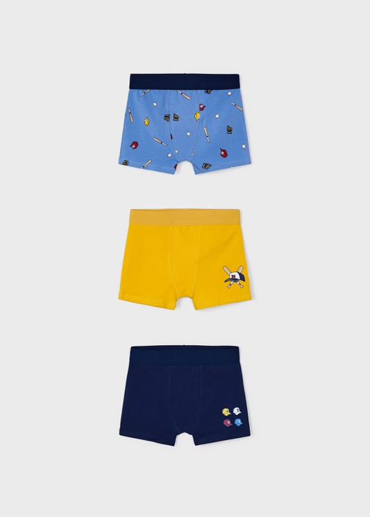 Set 3 boxers MAYORAL Ref. 13/10557/45 Mostaza