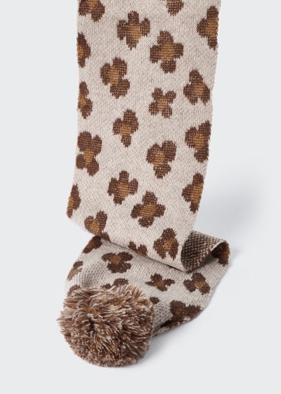 Set bufanda y gorro jacquard niña Ref. 13-10596-042 42 Bronce