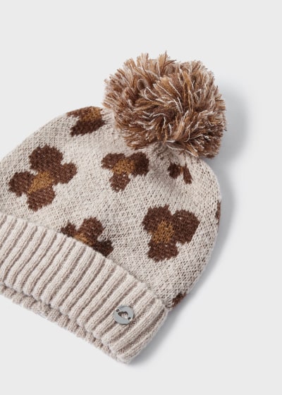 Set bufanda y gorro jacquard niña Ref. 13-10596-042 42 Bronce