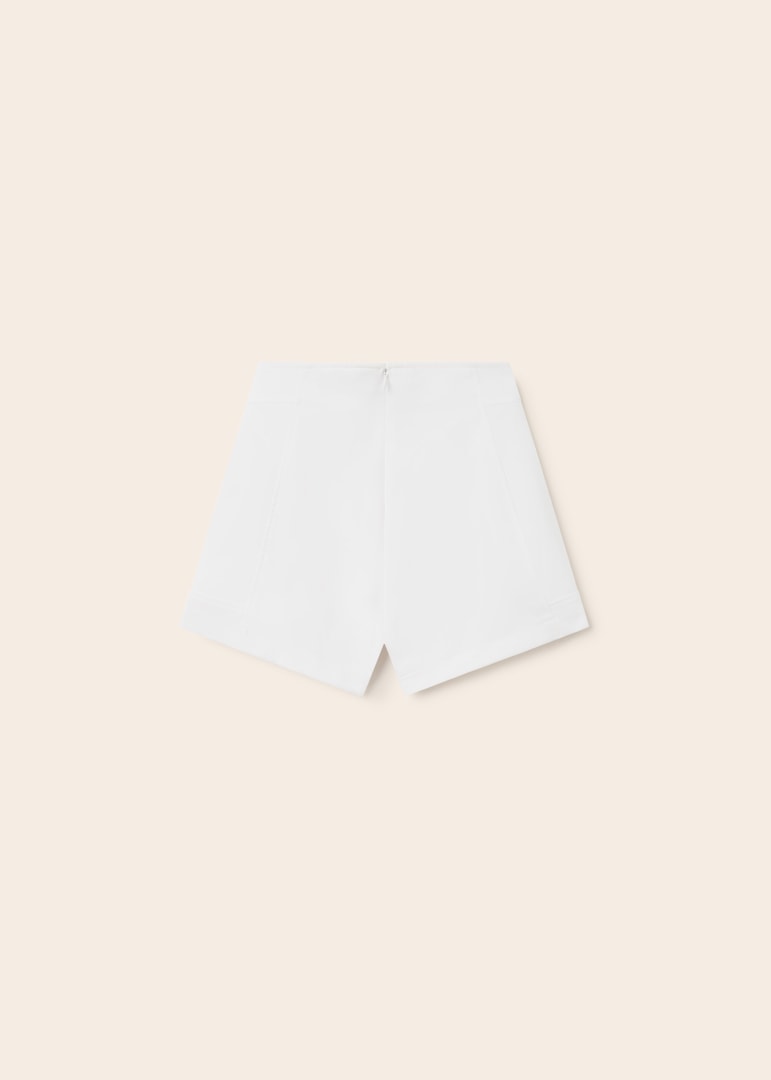Short de crepé para chica MAYORAL Ref. 23/6235/87 Blanco