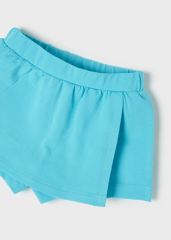 Conjunto 2 Pz Bebe Niña Short Punto SKU 1241 Color Turquesa