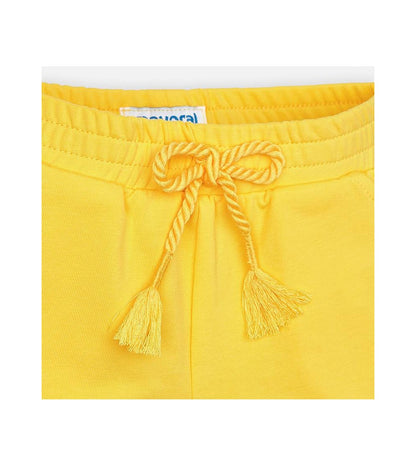 Short Felpa Basico  Sku 607 Color 44 Limon