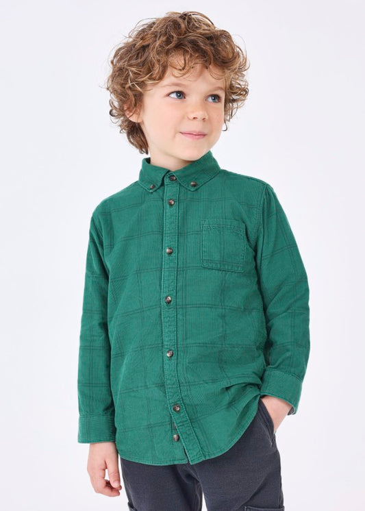 Sobrecamisa pana Better Cotton niño MAYORAL Ref. 13-04105-052 Bosque