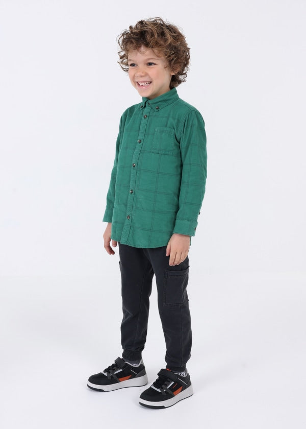 Sobrecamisa pana Better Cotton niño MAYORAL Ref. 13-04105-052 Bosque