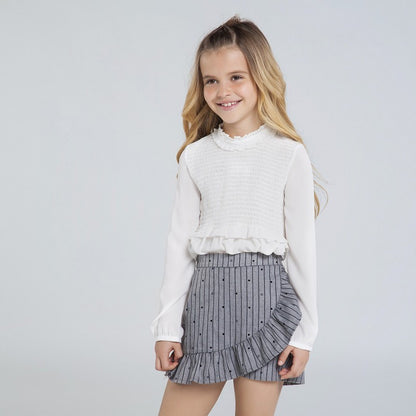Falda Pantalón MAYORAL SKU 7951 Color Acero