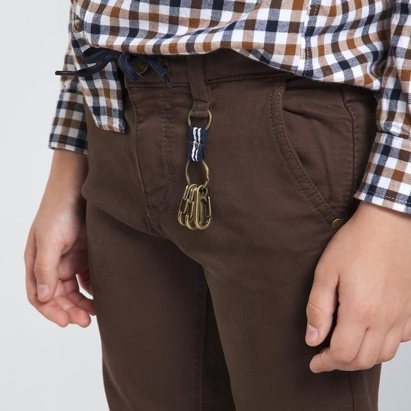 Pantalón Sku 7527 Color Cafe