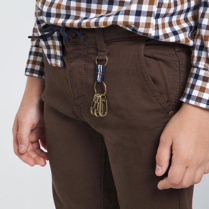 Pantalón Sku 7527 Color Cafe
